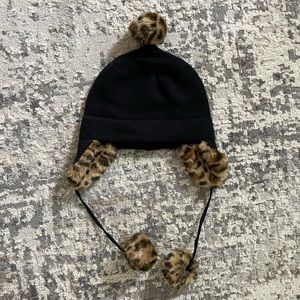 Kate Spade Wool Hat w/ Pom Poms